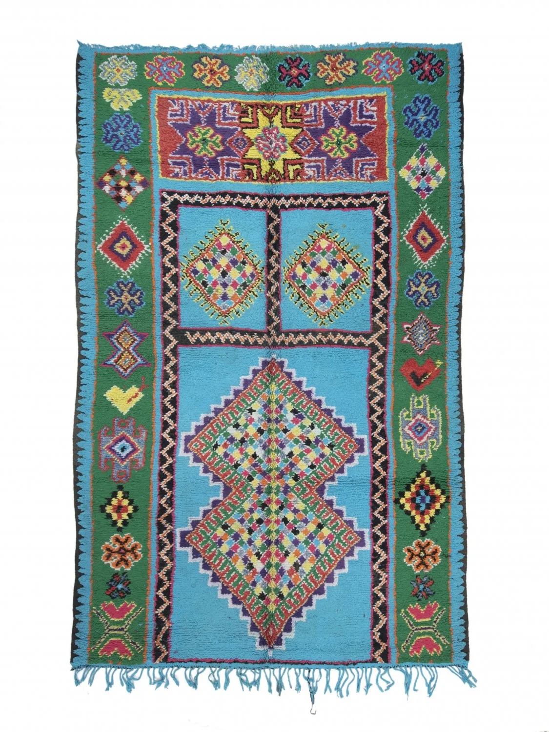 Kelim Marokkanische Berber Teppich Azilal Special Edition 320 x 200 cm