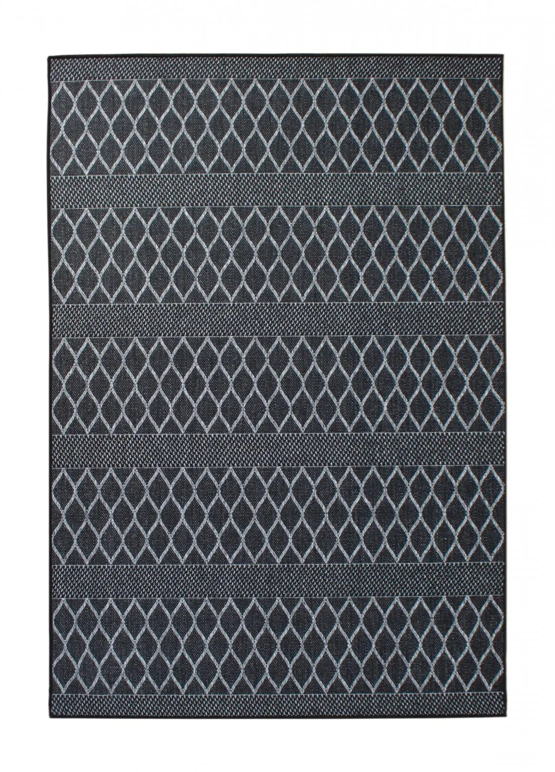 Wilton-Teppich - Lissabon (schwarz)