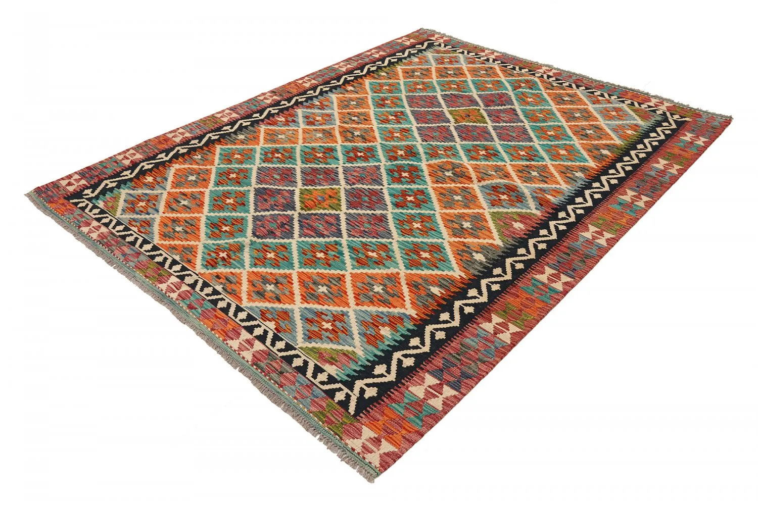 Orientalischer Kelim-Teppich 242 x 181 cm