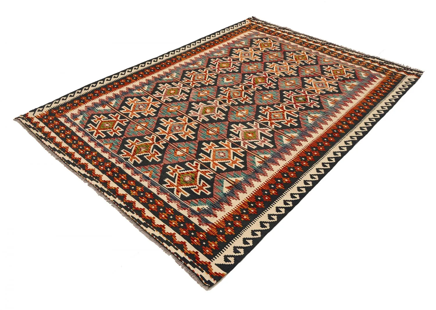 Orientalischer Kelim-Teppich 244 x 171 cm