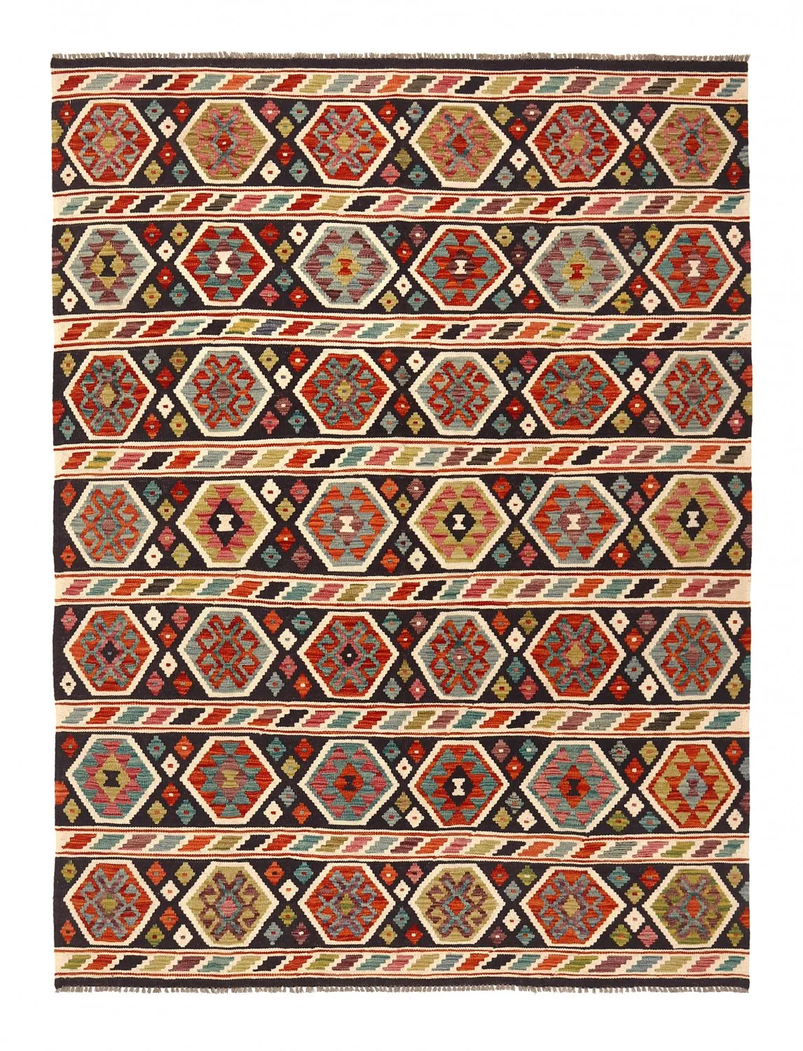 Orientalischer Kelim-Teppich 237 x 179 cm