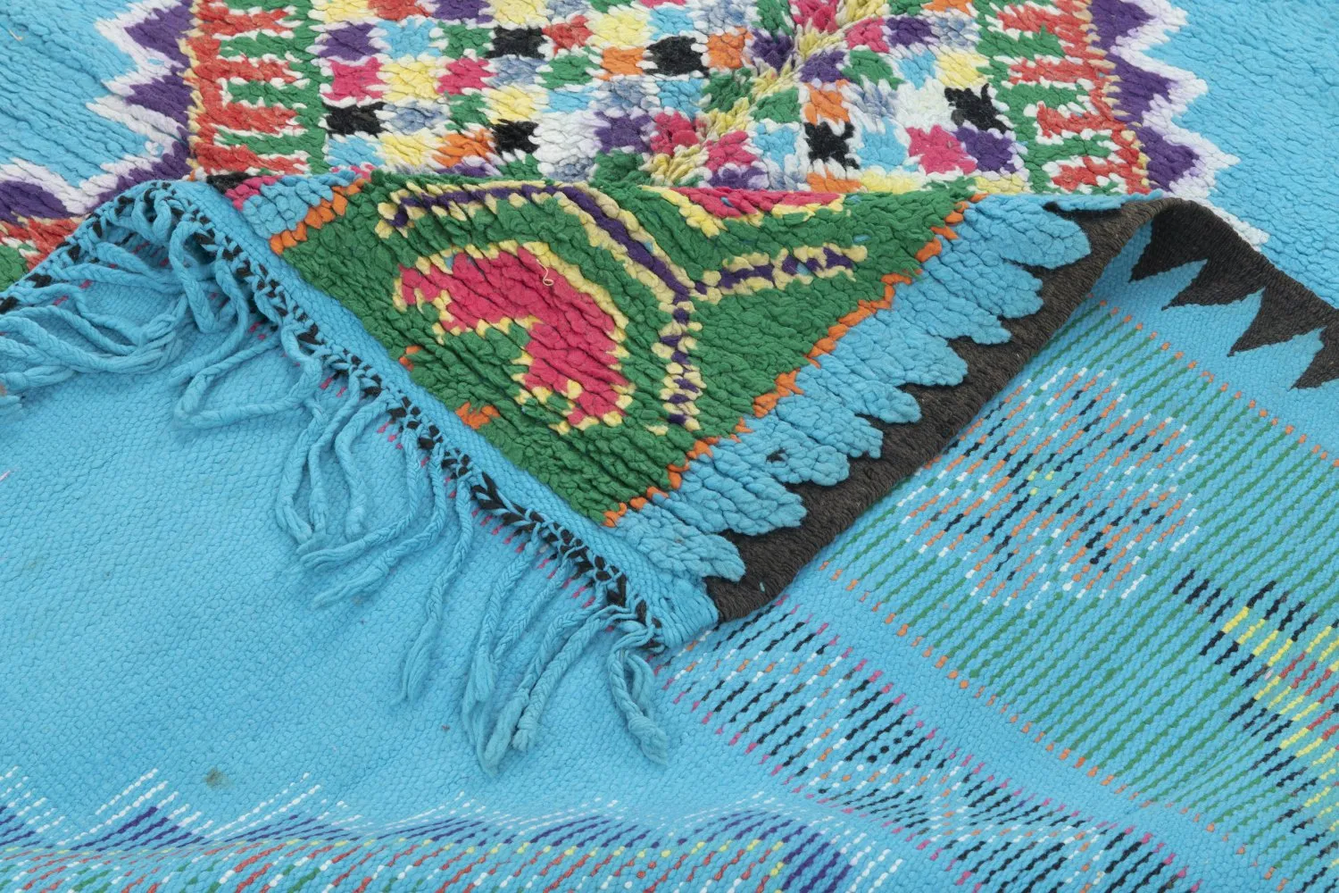 Kelim Marokkanische Berber Teppich Azilal Special Edition 320 x 200 cm