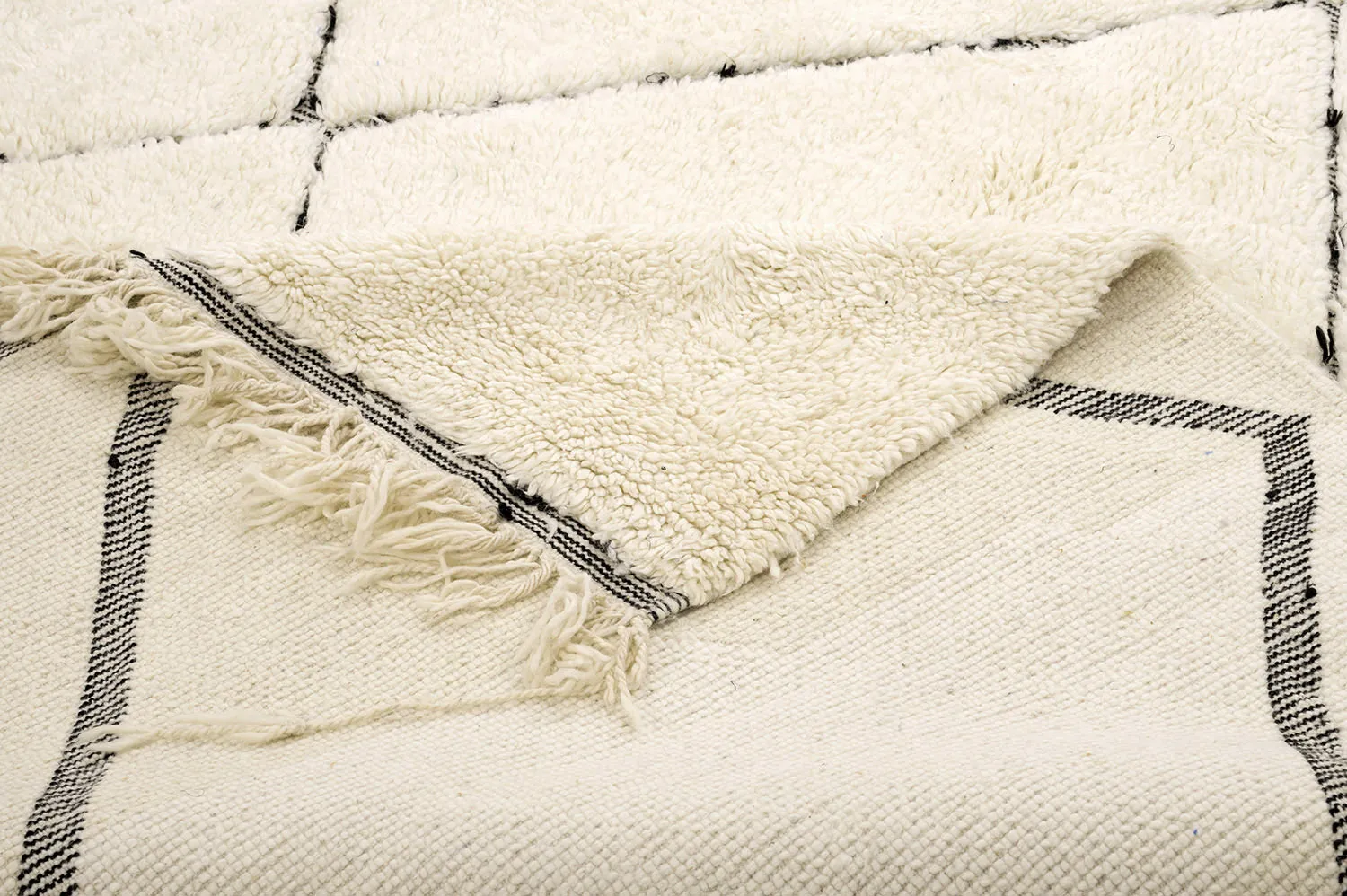 Tapis kilim marocain Beni Ourain 195 x 305 cm