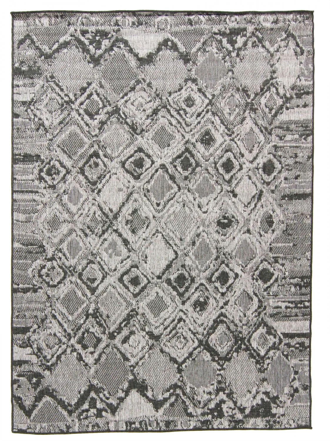 Teppich für innen und außen - Brussels Night (grau)