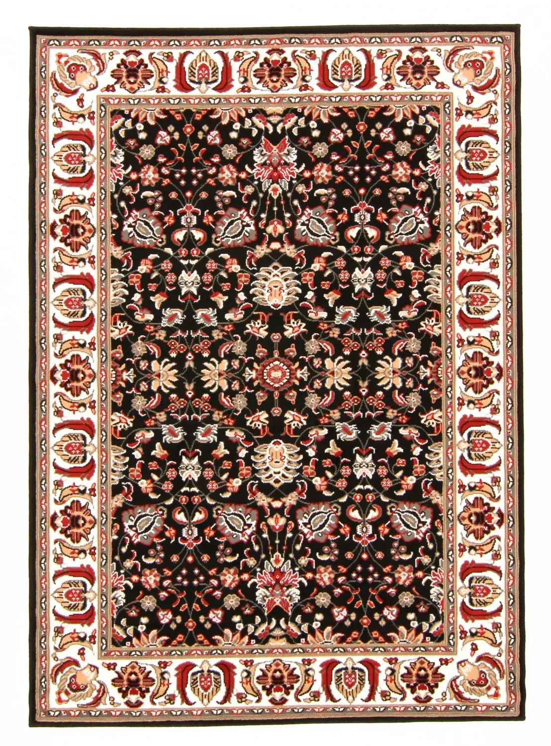 Wilton-Teppich - Peking Imperial (schwarz)