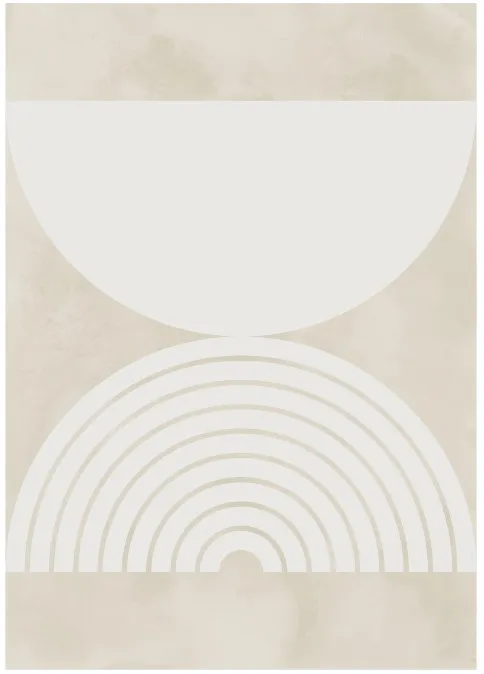 Wilton-Teppich - Pau (beige/weiß)