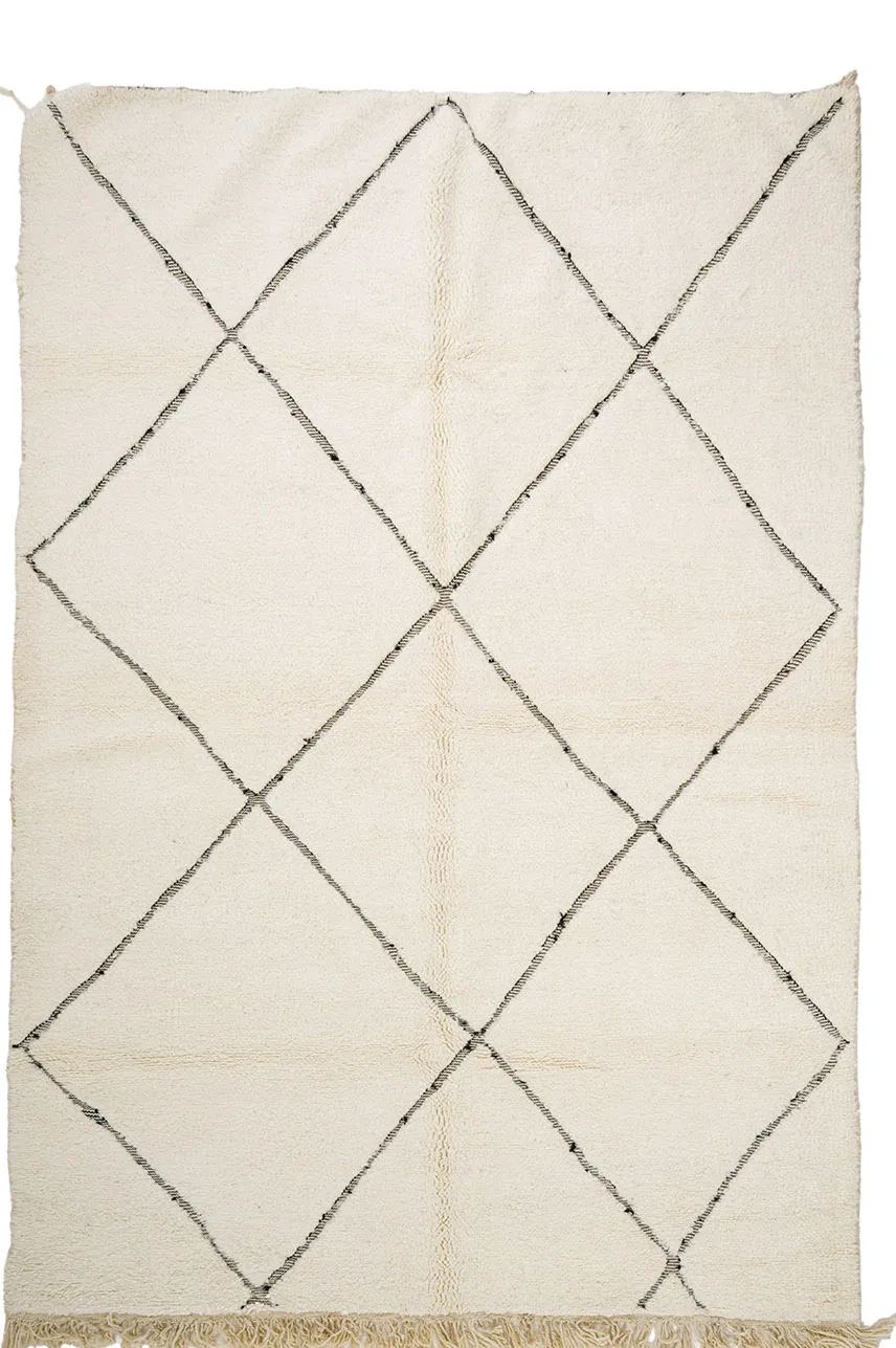 Tapis kilim marocain Beni Ourain 210 x 305 cm