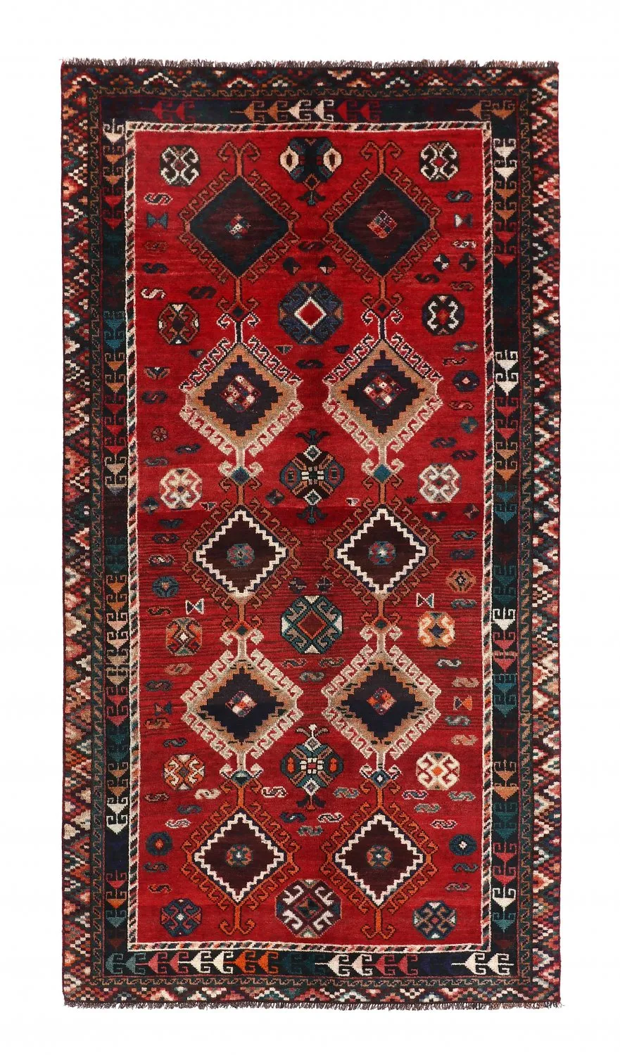 Orientalischer Teppich Hamedan 275 x 142 cm