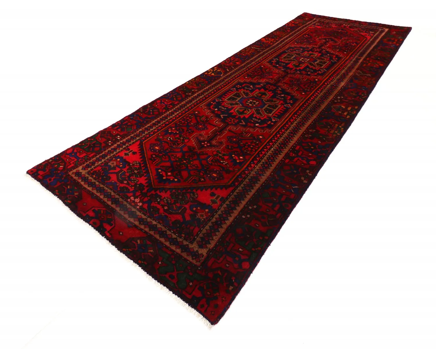Orientalischer Teppich Hamedan 301 x 113 cm