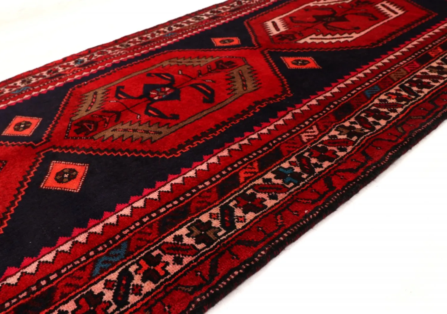 Orientalischer Teppich Hamedan 293 x 102 cm