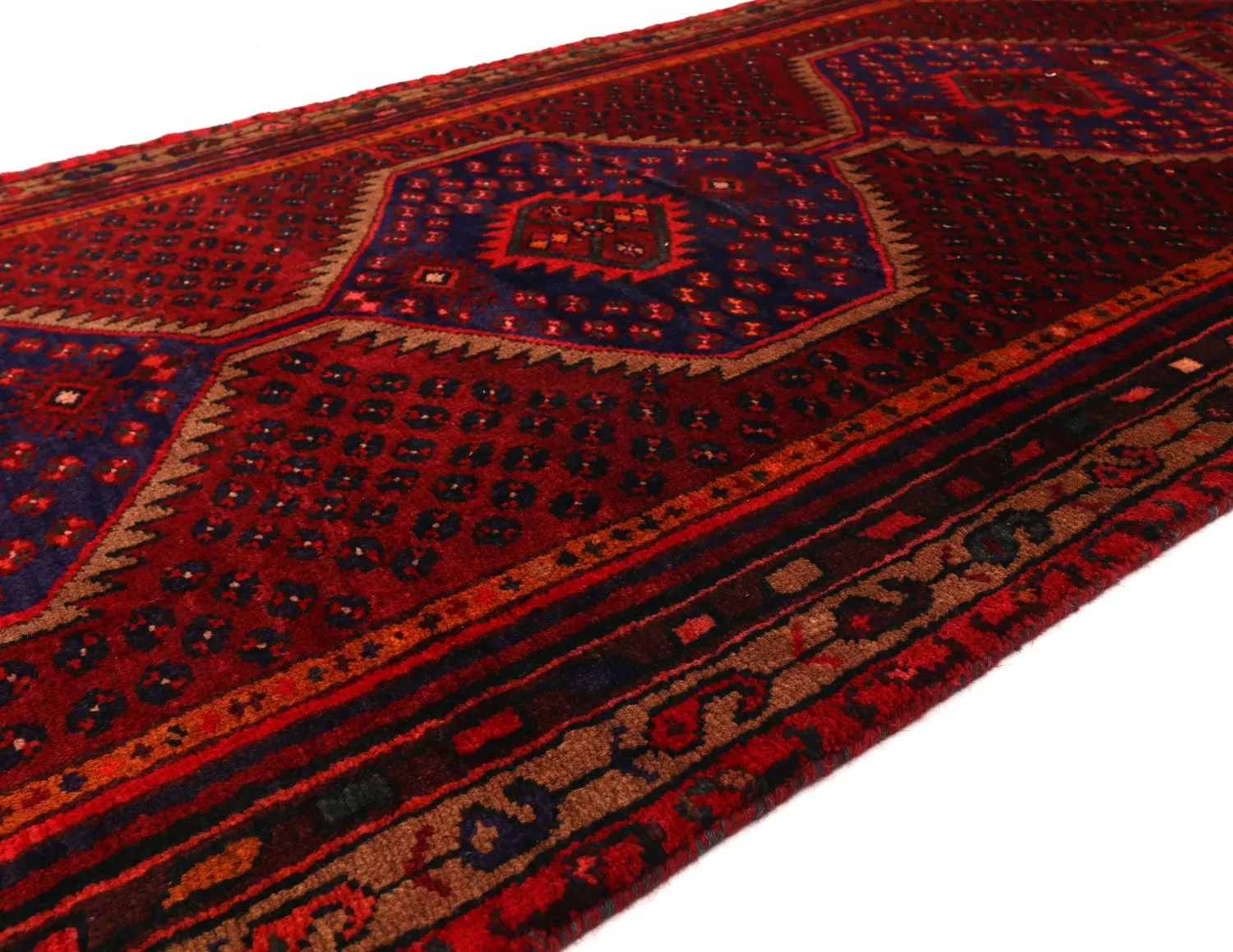 Orientalischer Teppich Hamedan 281 x 118 cm
