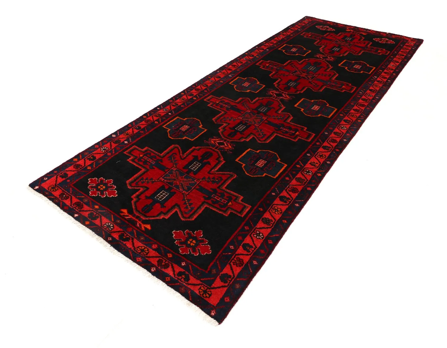 Tapis oriental Hamedan 296 x 110 cm