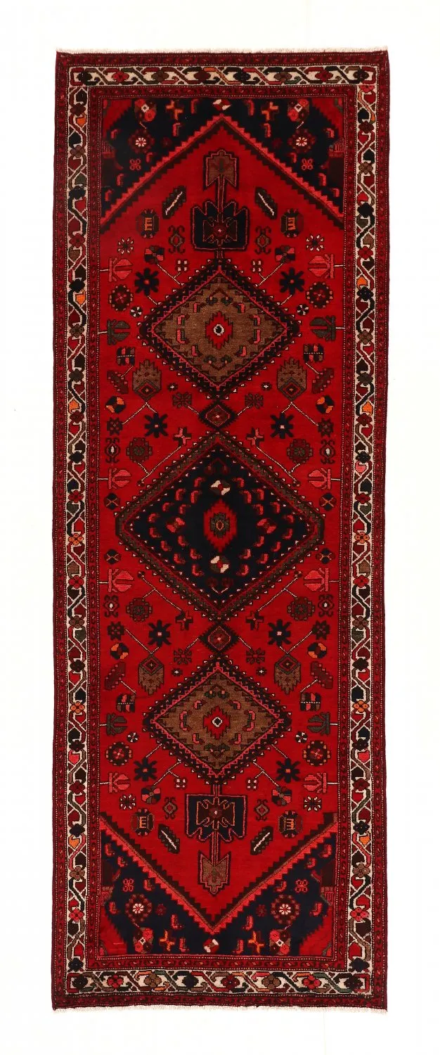 Orientalischer Teppich Hamedan 314 x 110 cm