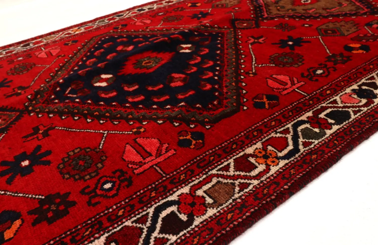 Orientalischer Teppich Hamedan 314 x 110 cm