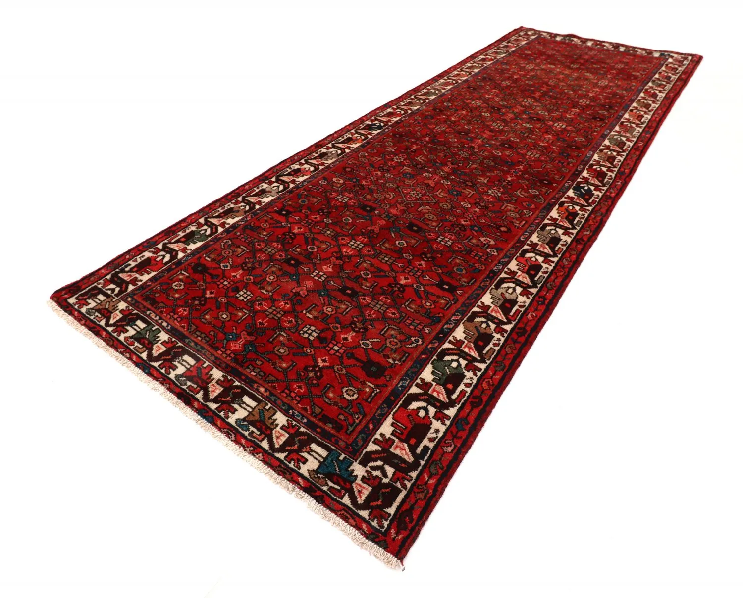 Orientalischer Teppich Hamedan 311 x 109 cm
