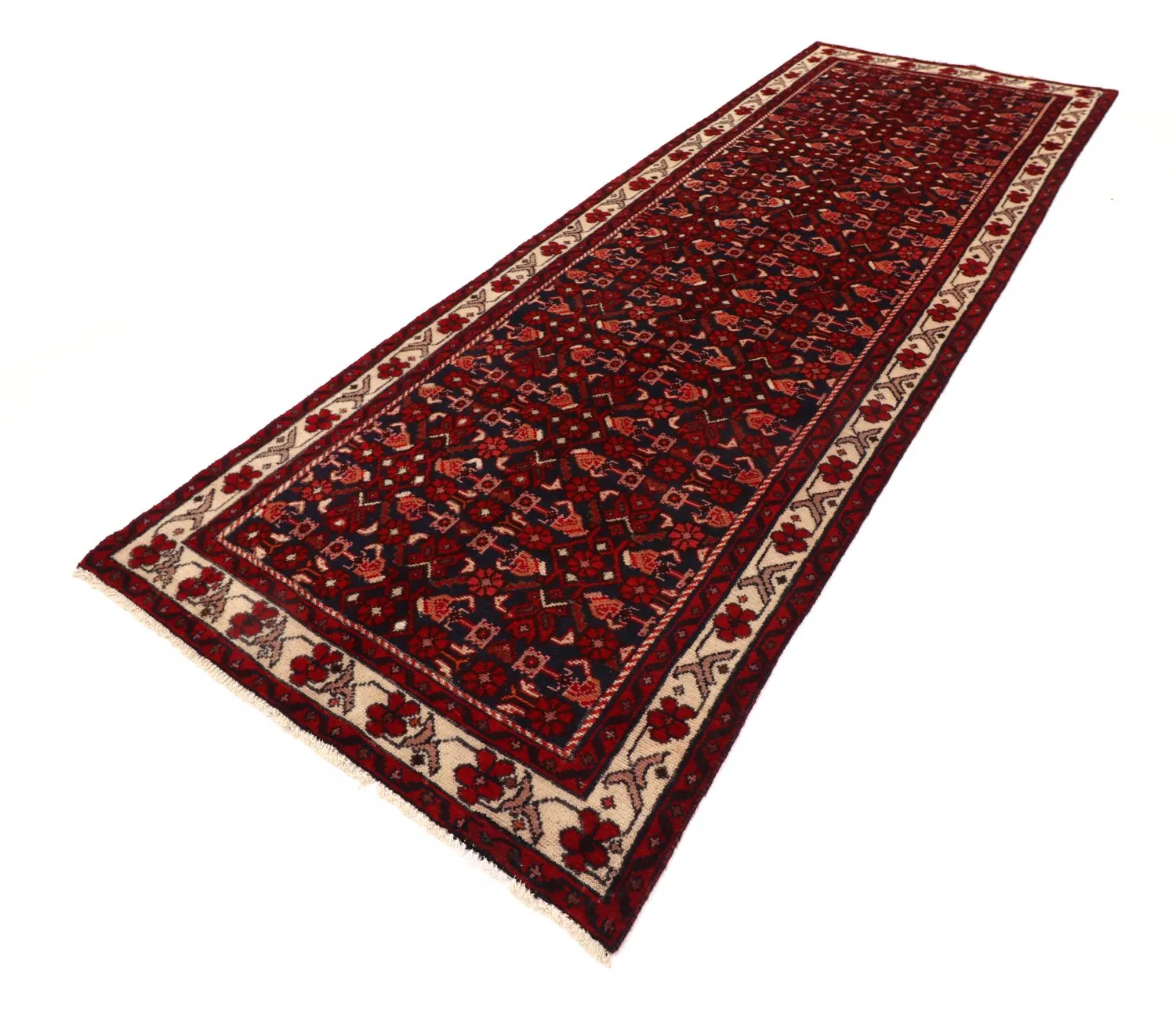 Tapis oriental Hamedan 293 x 104 cm
