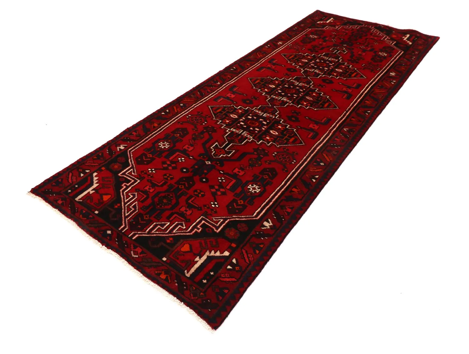 Tapis oriental Hamedan 286 x 104 cm