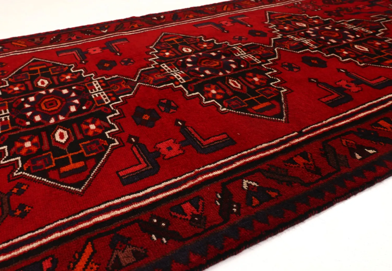 Tapis oriental Hamedan 286 x 104 cm