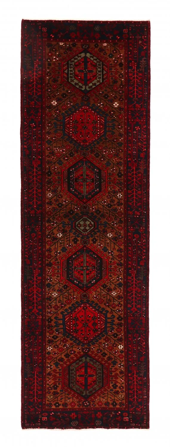 Tapis oriental Hamedan 317 x 101 cm