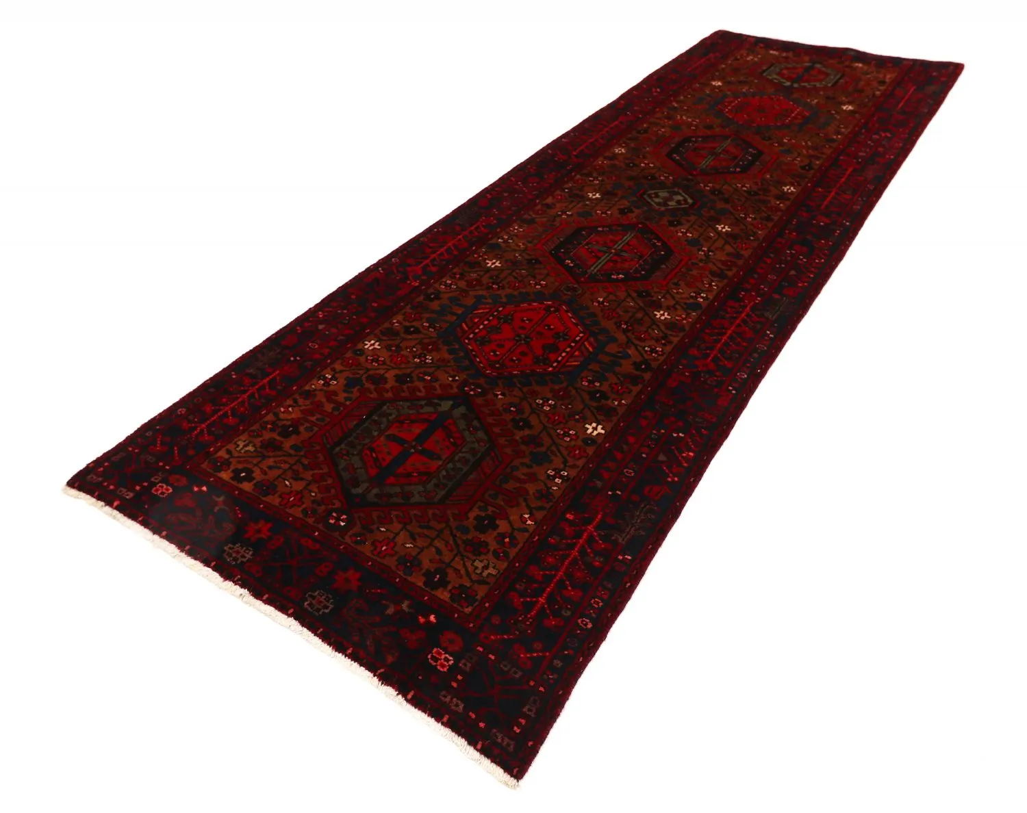 Tapis oriental Hamedan 317 x 101 cm