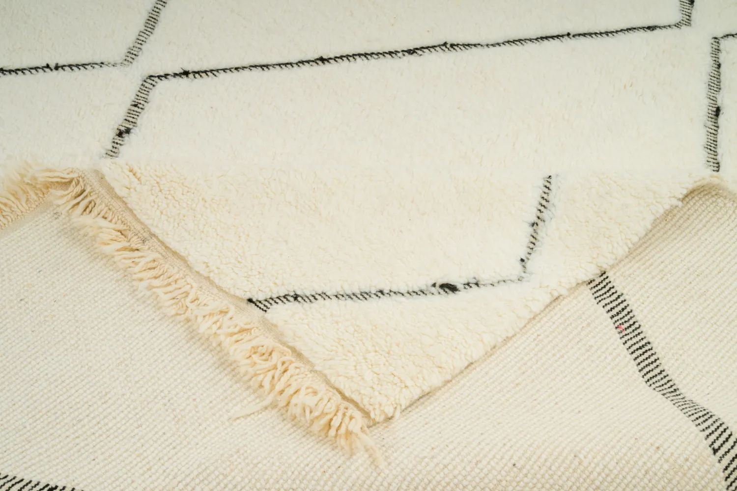 Kelim Marokkanische Berber Teppich Beni Ouarain 205 x 295 cm