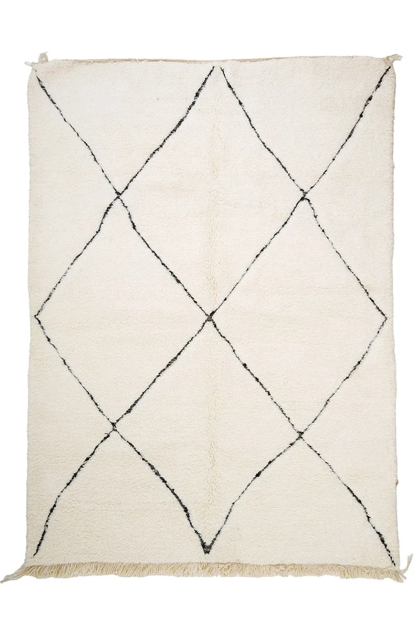 Kelim Marokkanische Berber Teppich Beni Ouarain 205 x 290 cm