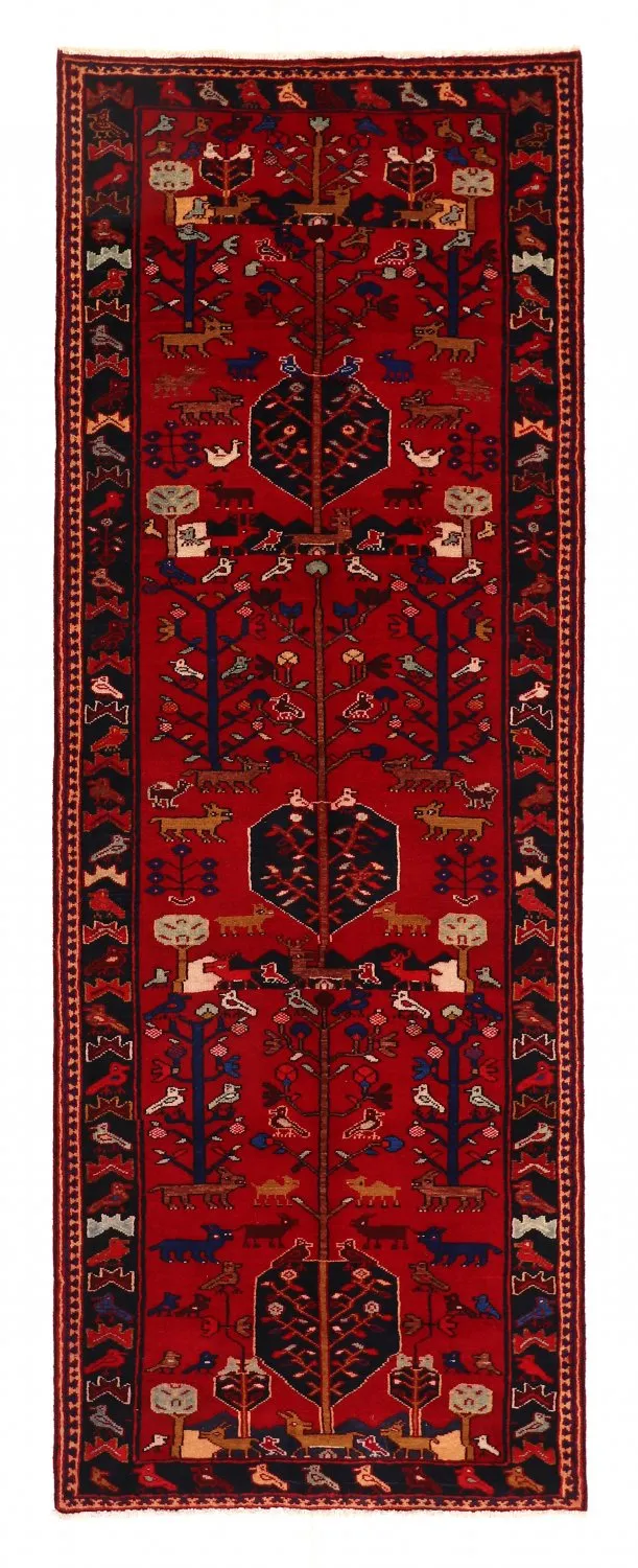 Tapis oriental Hamedan 297 x 108 cm