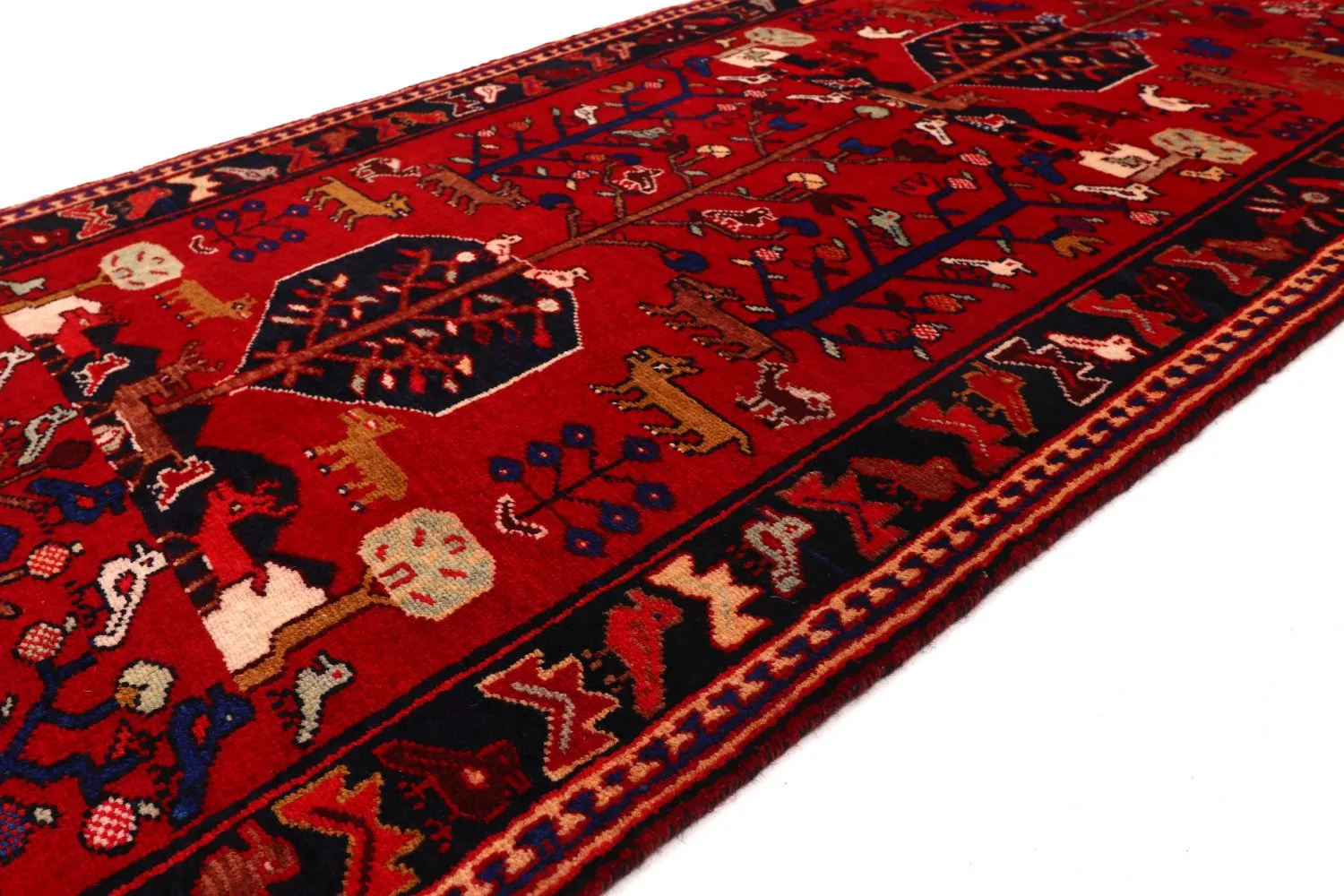 Tapis oriental Hamedan 297 x 108 cm