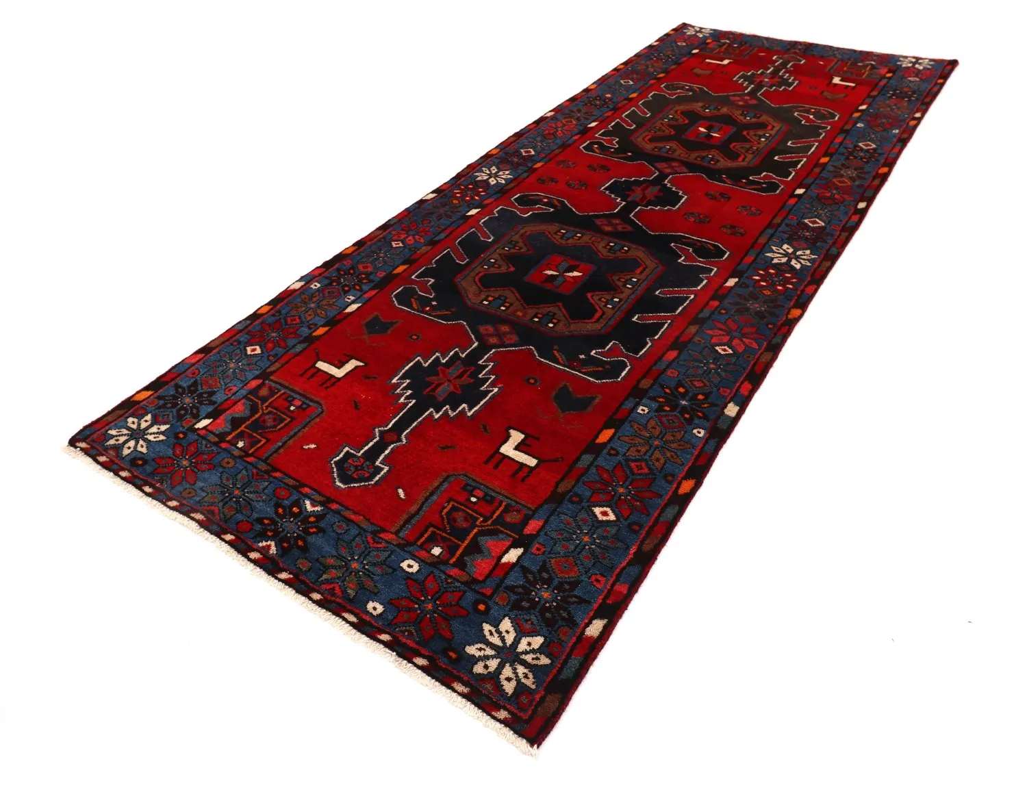 Tapis oriental Hamedan 292 x 107 cm