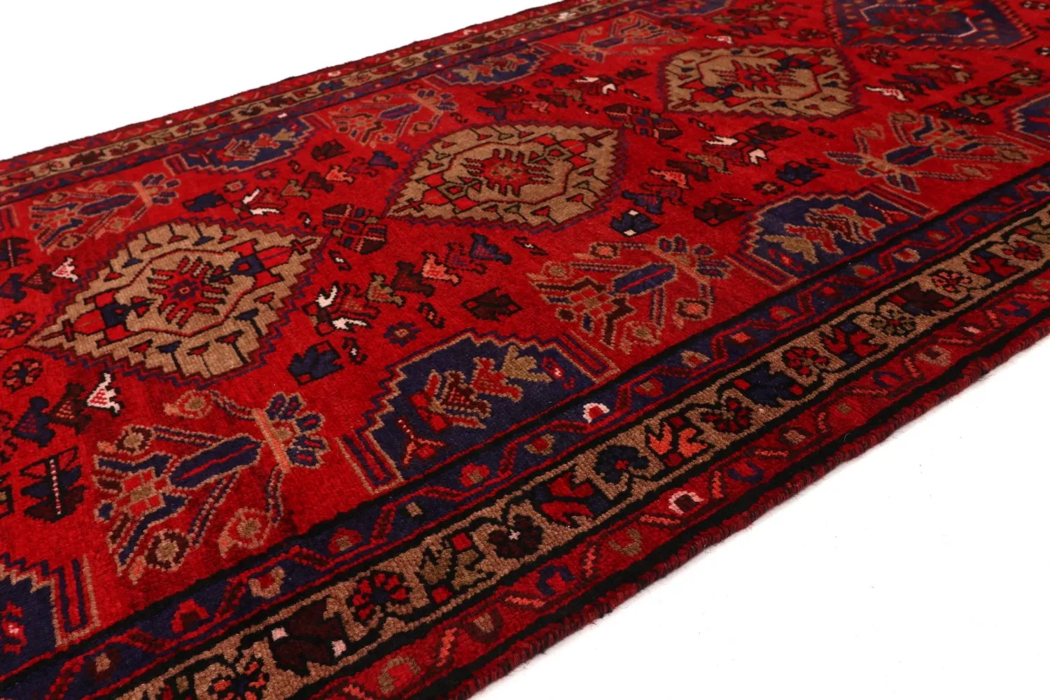 Orientalischer Teppich Hamedan 266 x 105 cm
