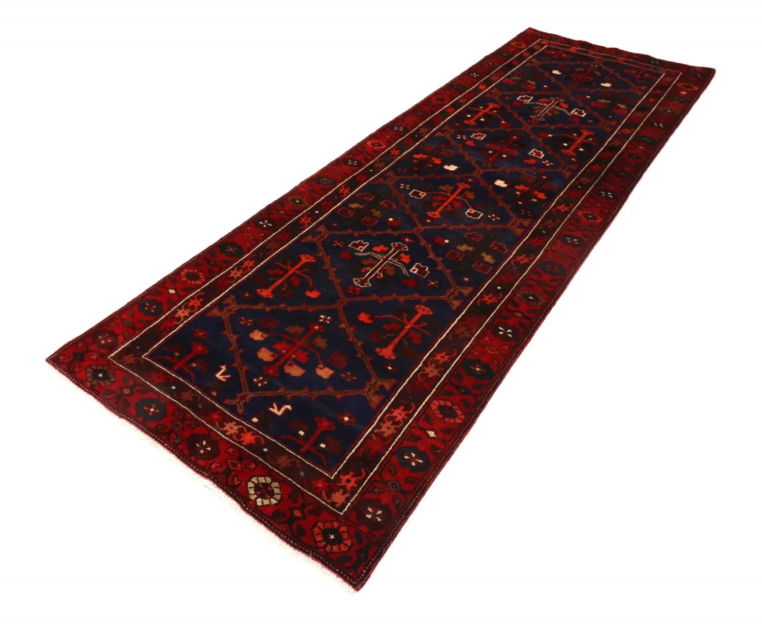 Orientalischer Teppich Hamedan 300 x 103 cm