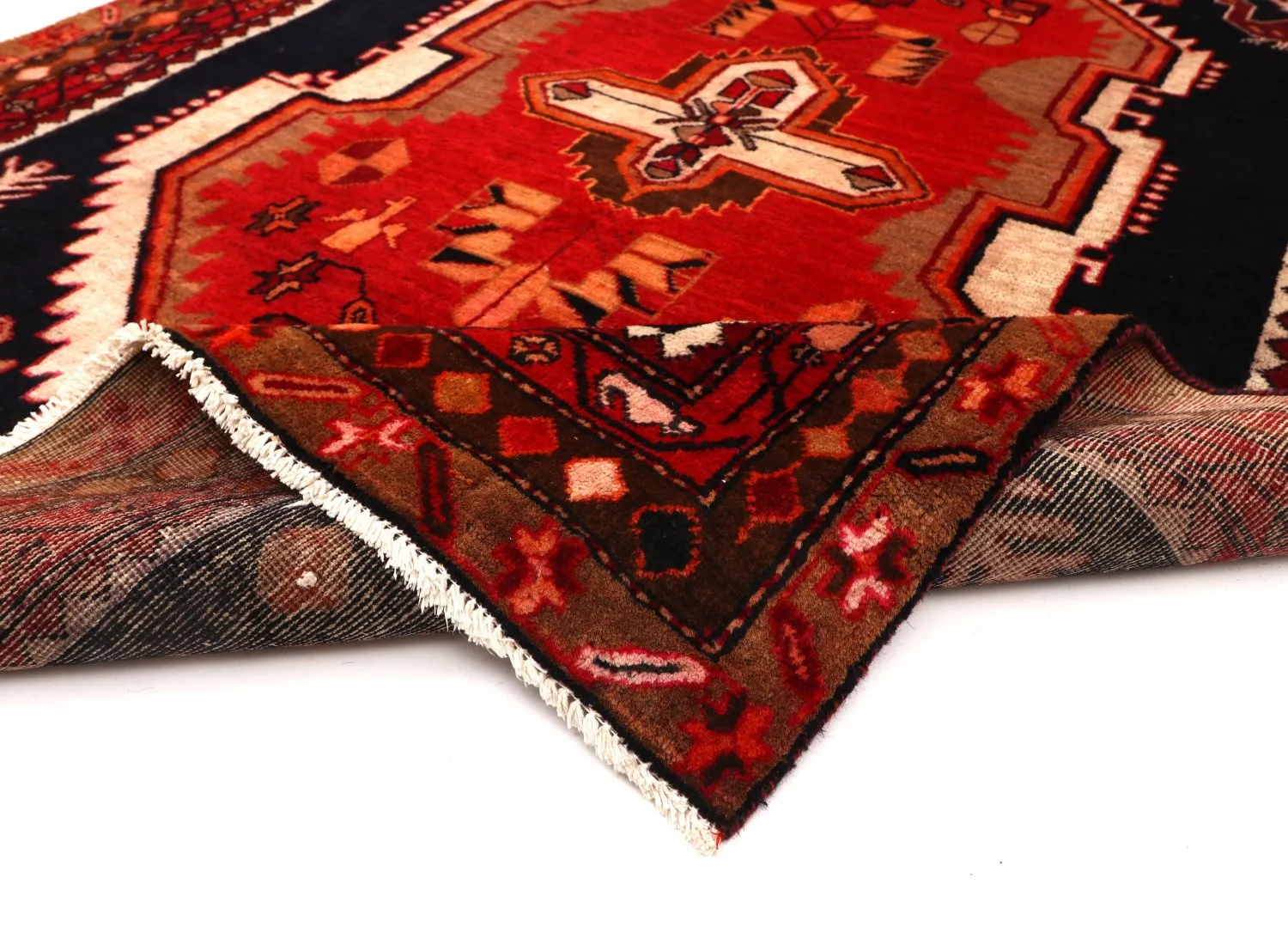 Orientalischer Teppich Hamedan 305 x 128 cm