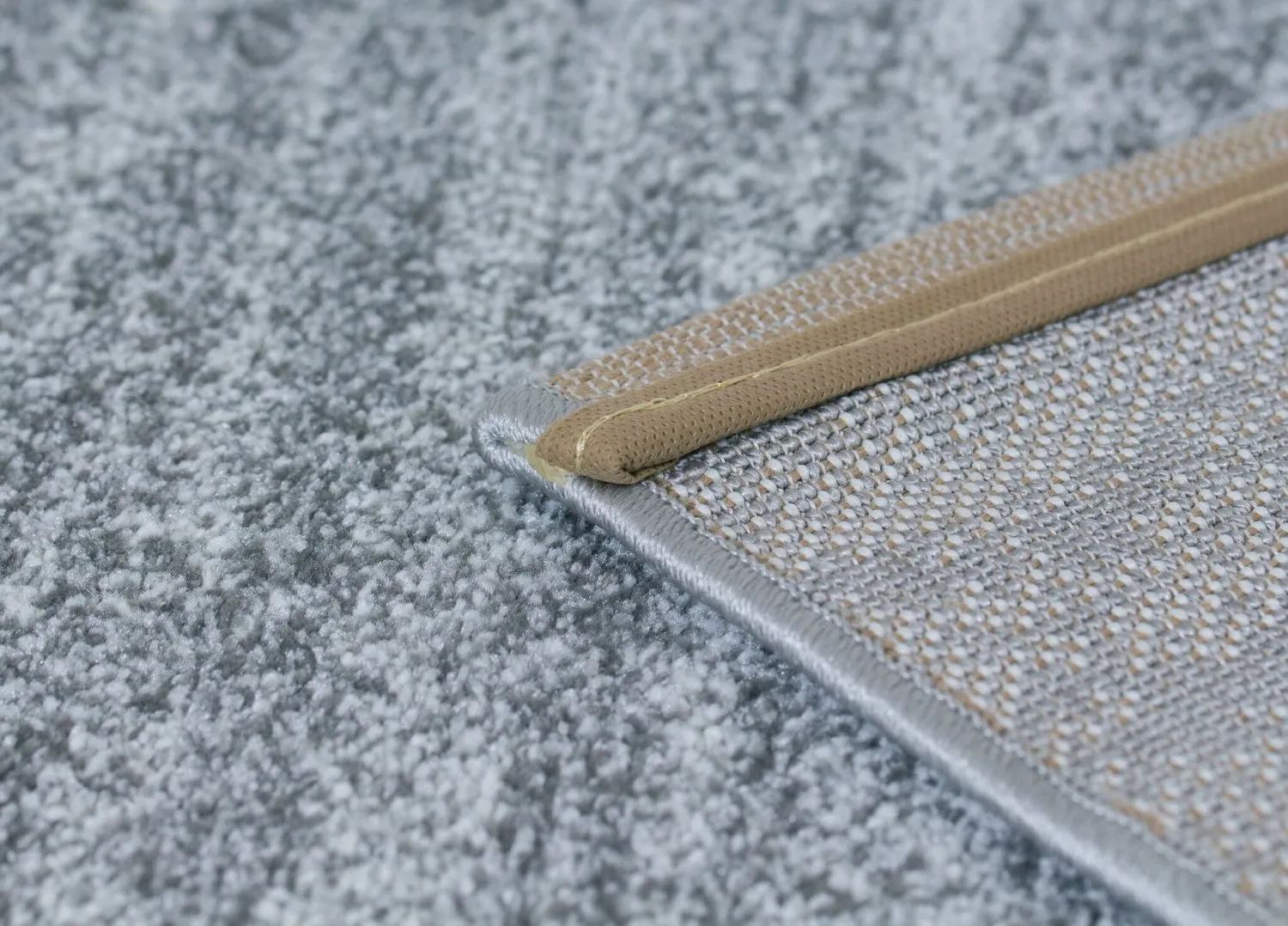 Wilton-Teppich - Melange (grau)