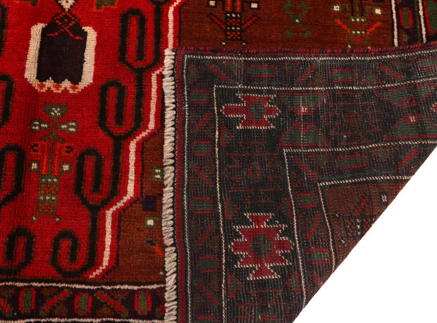 Orientalischer Teppich Hamedan 297 x 131 cm