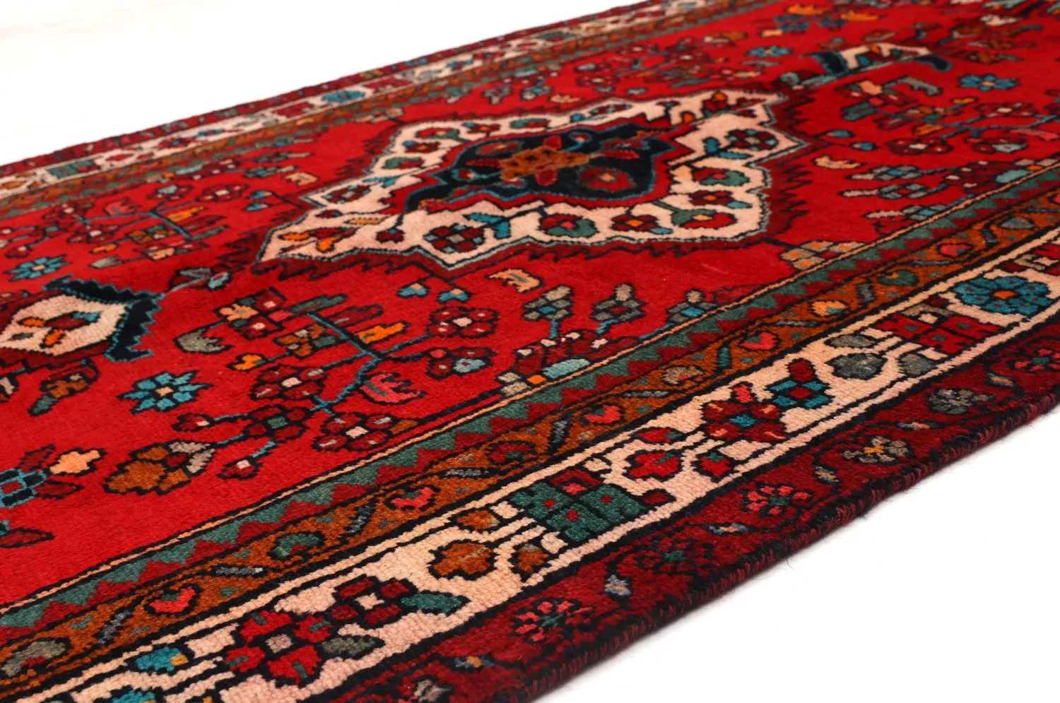 Orientalischer Teppich Hamedan 309 x 103 cm
