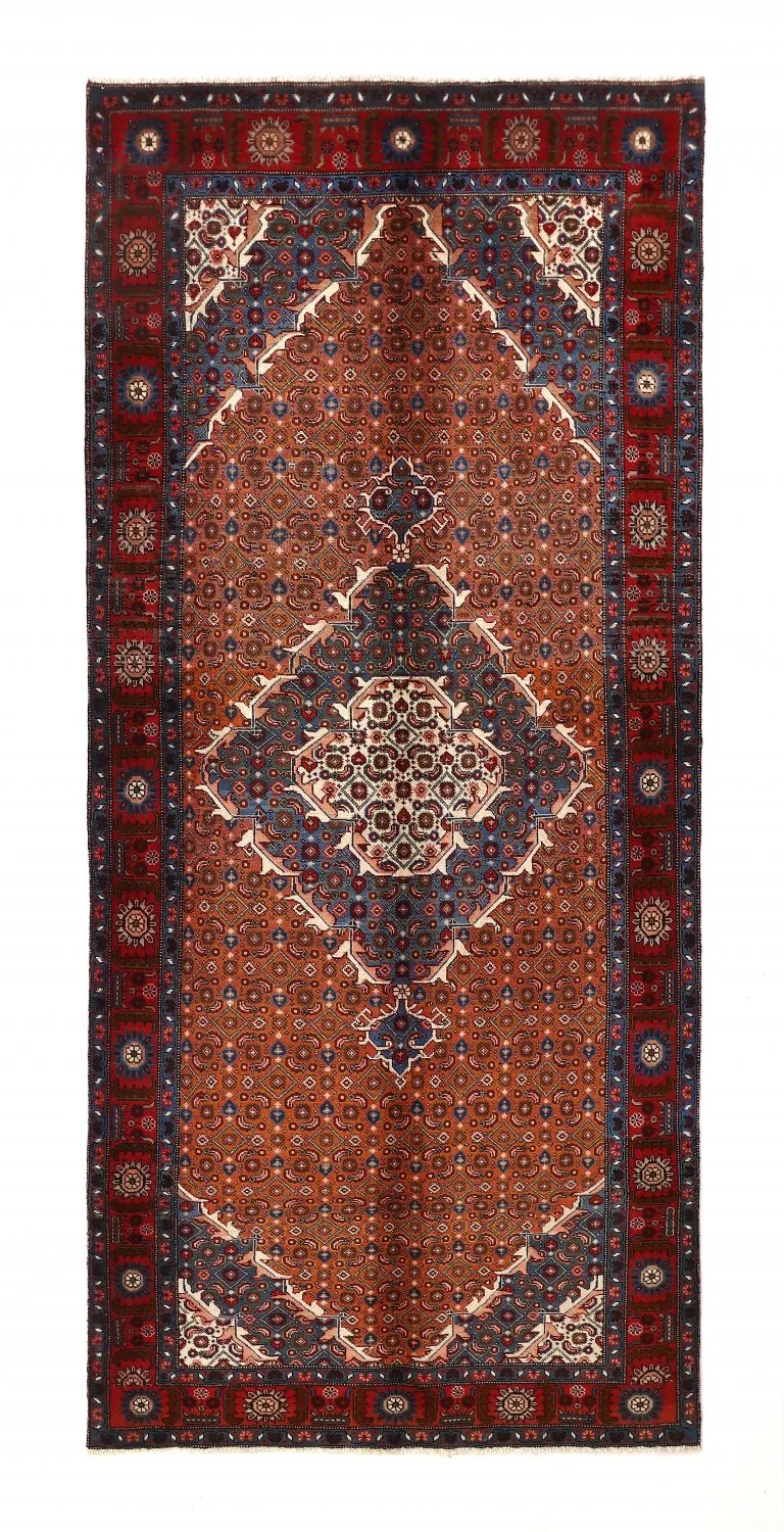 Orientalischer Teppich Hamedan 306 x 137 cm