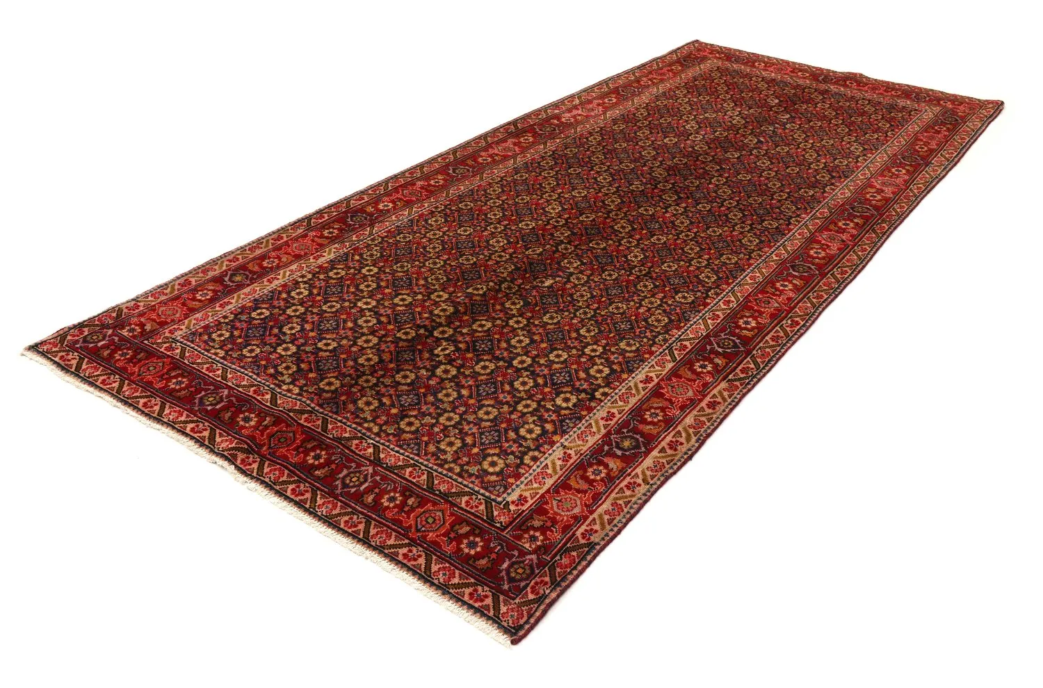 Orientalischer Teppich Hamedan 318 x 143 cm
