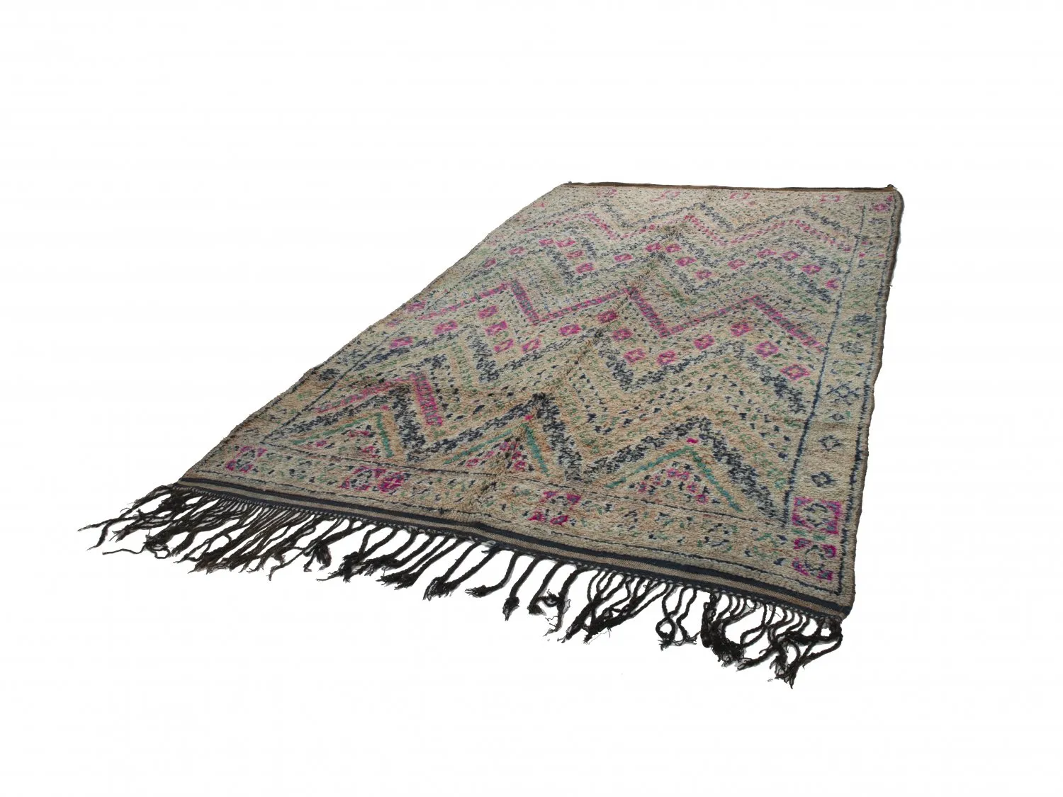 Kelim Marokkanische Berber Teppich Azilal Special Edition 340 x 210 cm