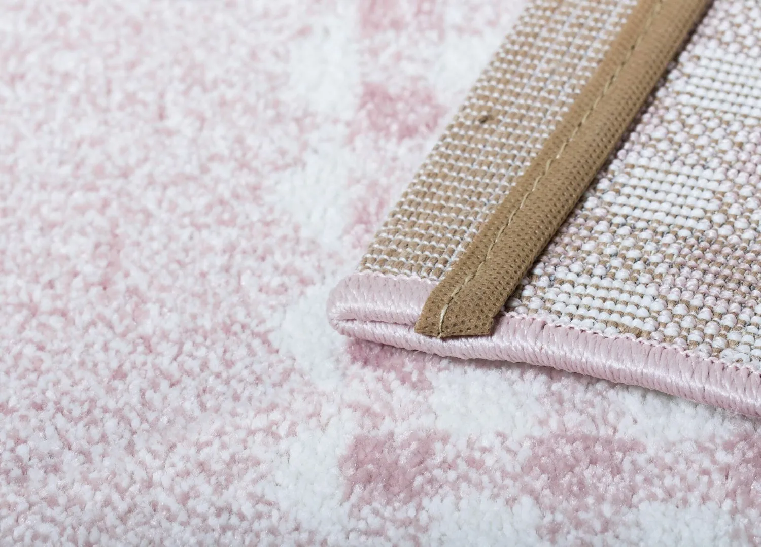 Tapis enfants - Atlas Teddybear (rose)