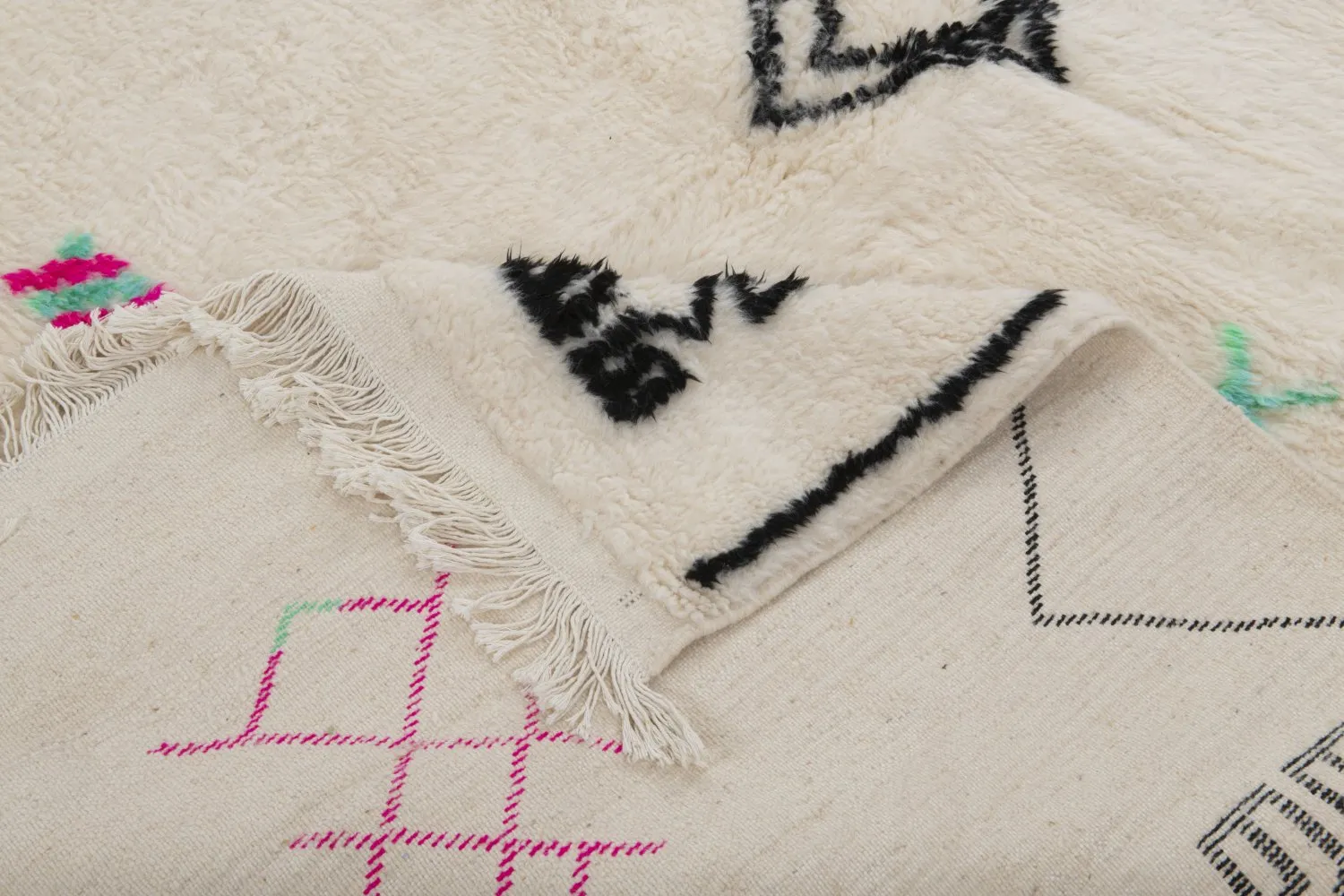 Kelim Marokkanische Berber Teppich Azilal 290 x 200 cm