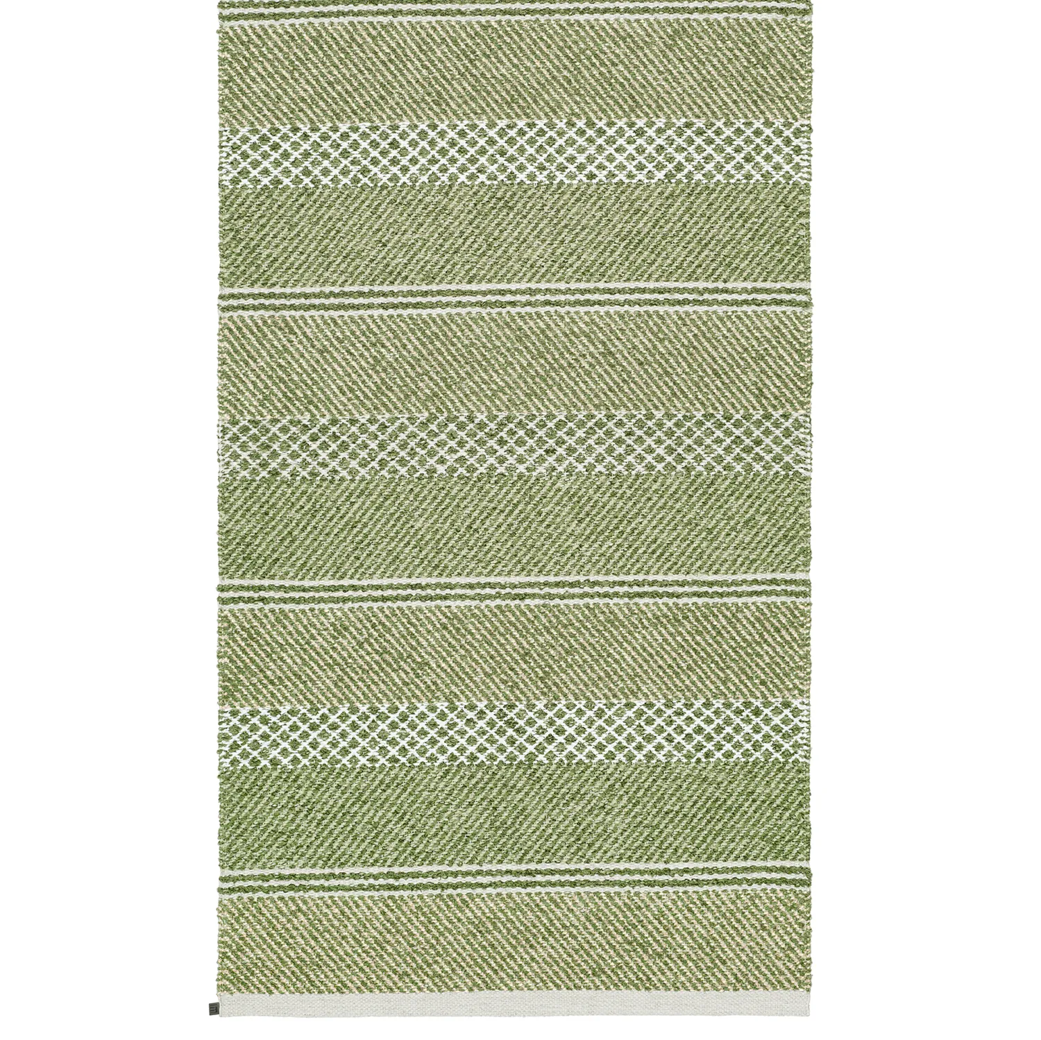 Teppiche aus Kunststoff und Garn - Horredsmattan Sia mix (olivgrün)