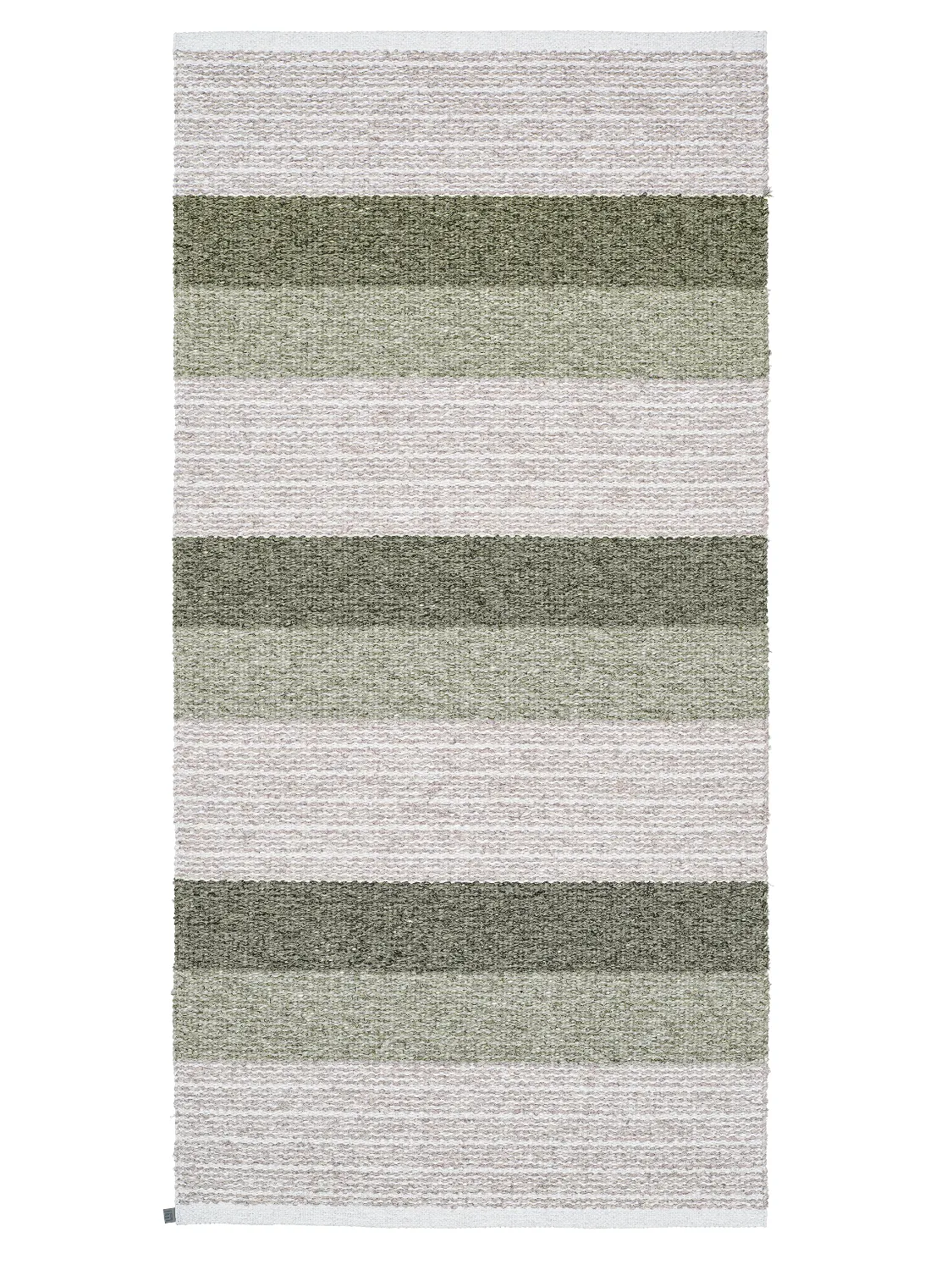 Teppiche aus Kunststoff und Garn - Horredsmattan Myra mix (grün)