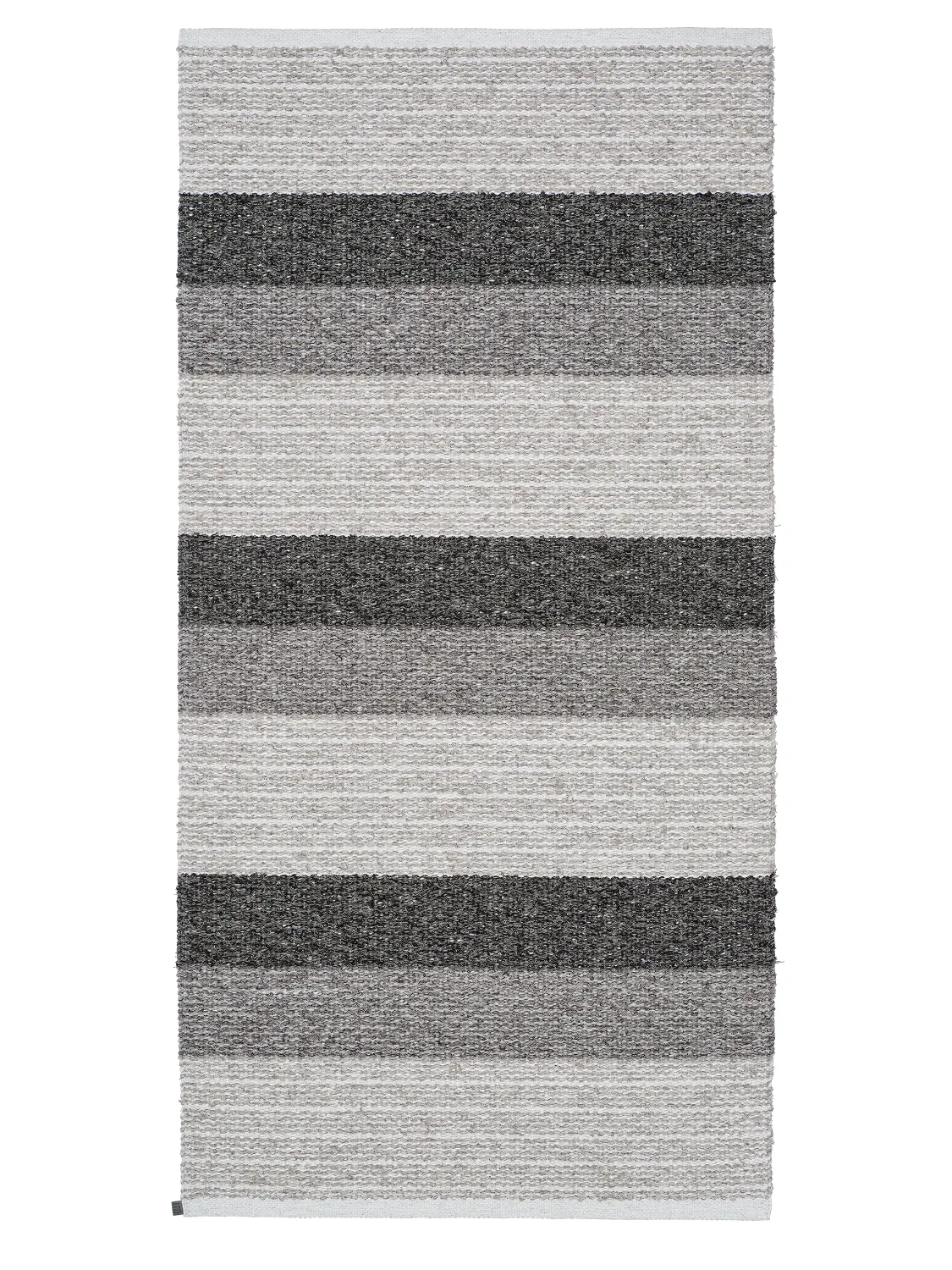 Teppiche aus Kunststoff und Garn - Horredsmattan Myra mix (graphit)