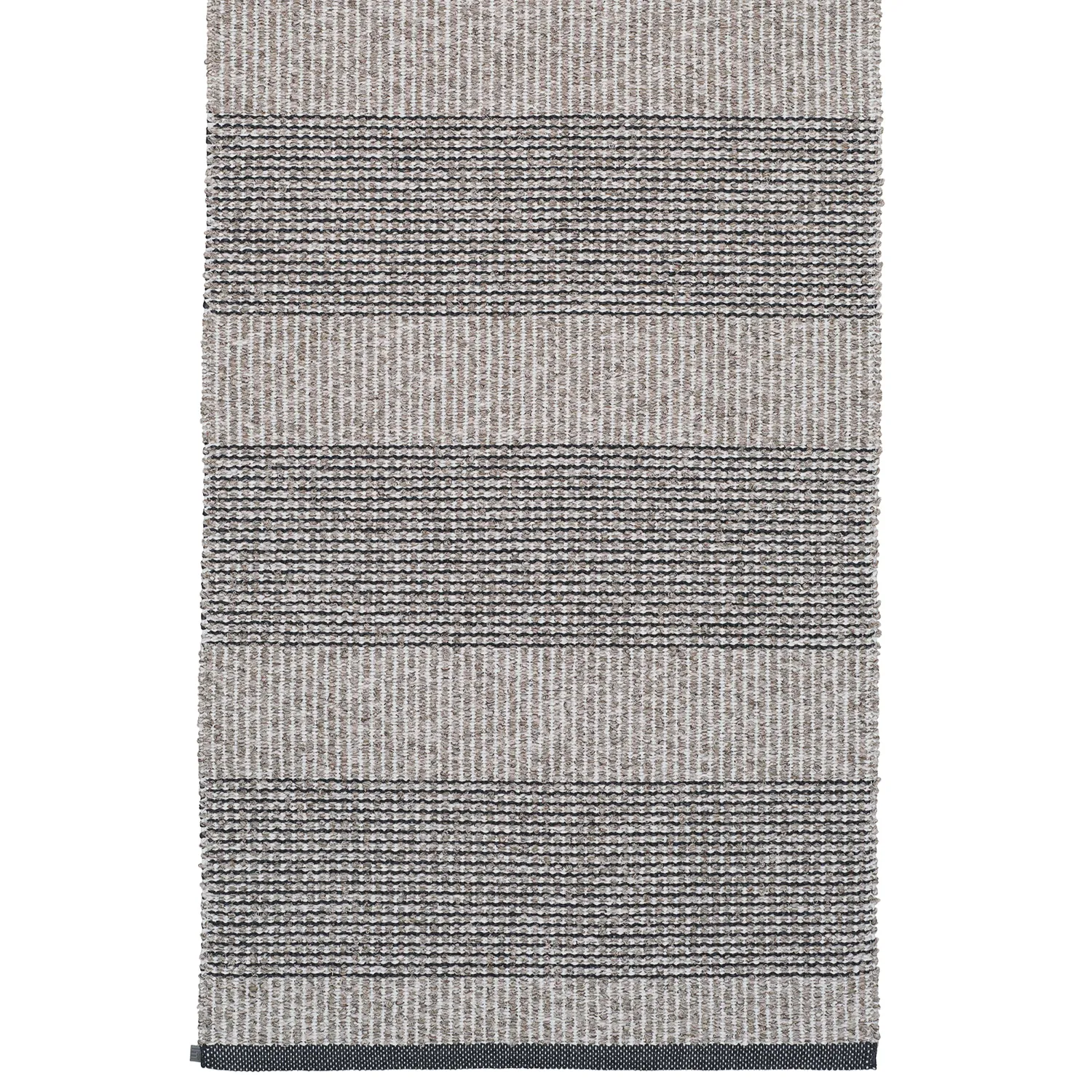 Teppiche aus Kunststoff und Garn - Horredsmattan Penny mix (schwarz)