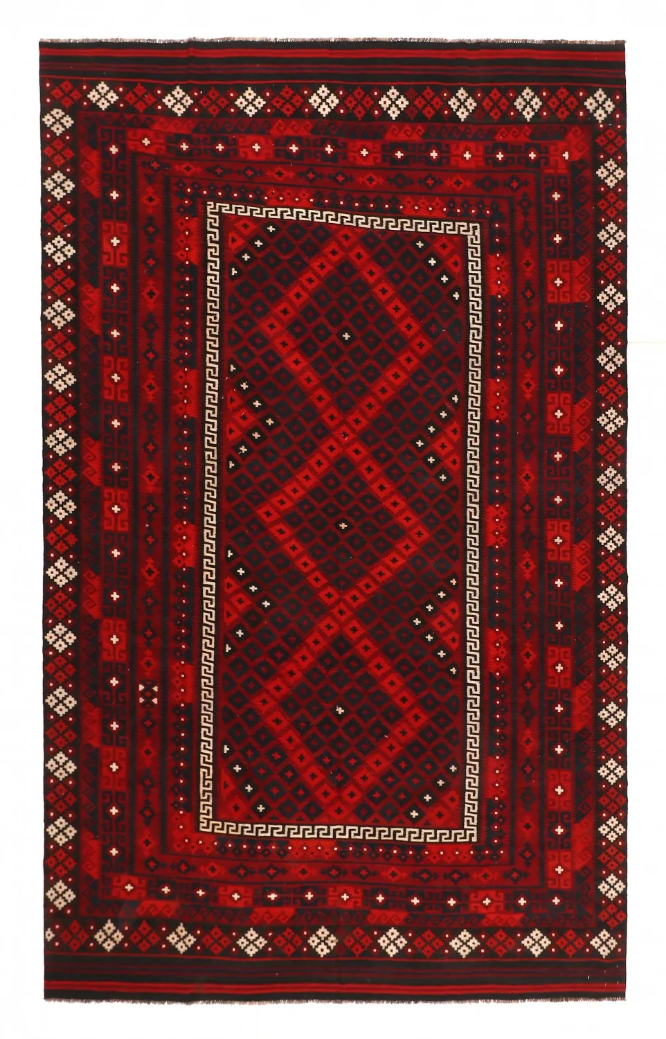 Orientalischer Kelim-Teppich 396 x 254 cm