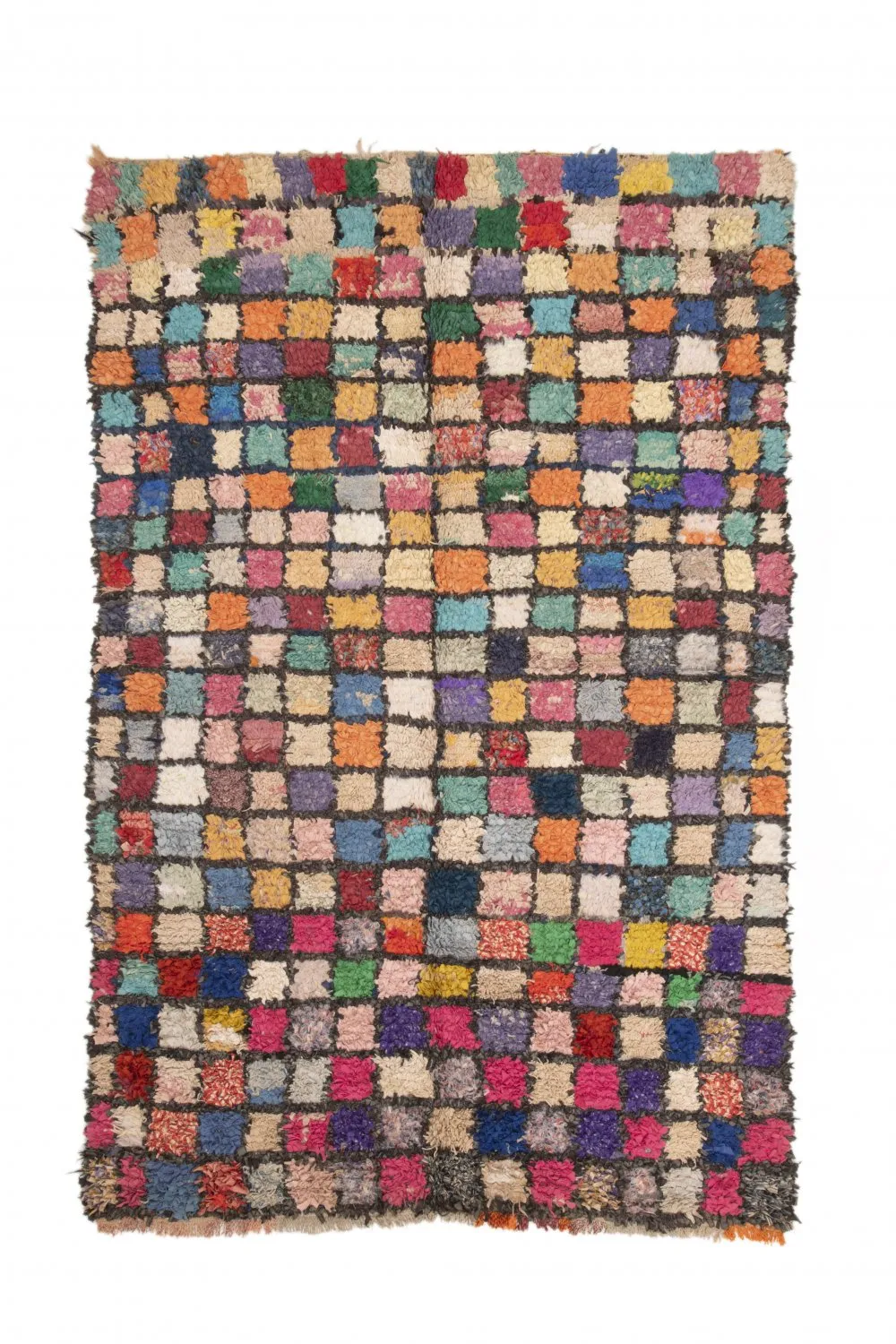 Tapis Marocain Berbère Boucherouite 230 x 140 cm