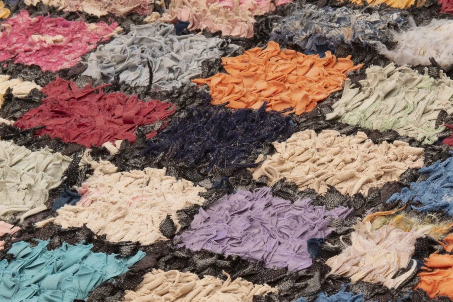 Tapis Marocain Berbère Boucherouite 230 x 140 cm