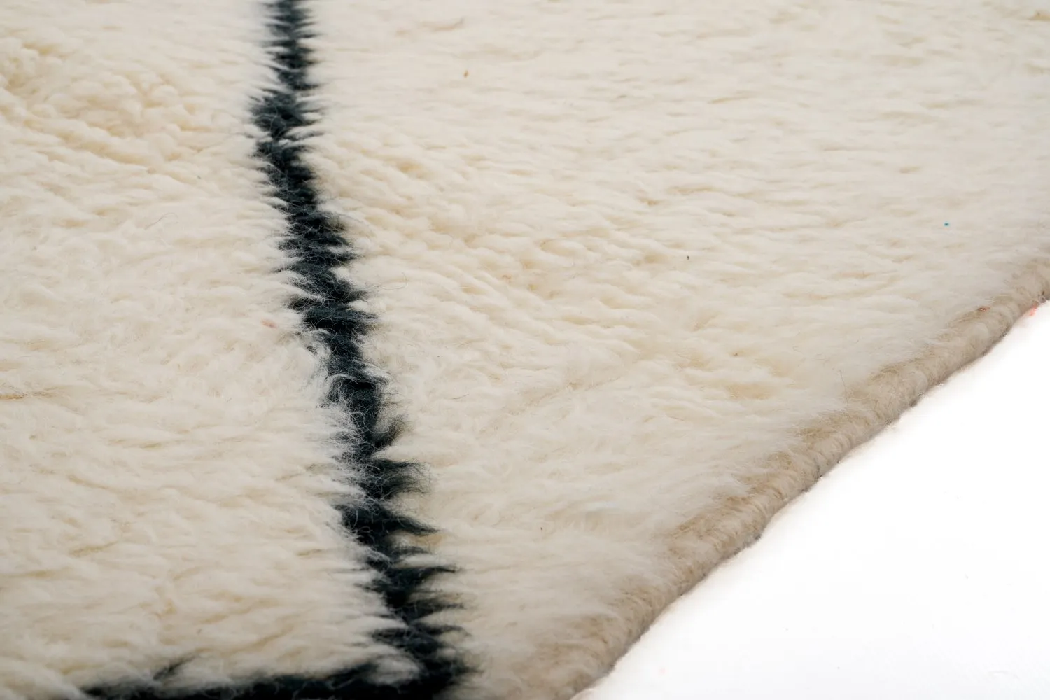 Tapis Kilim marocain Beni Ourain 285 x 95 cm