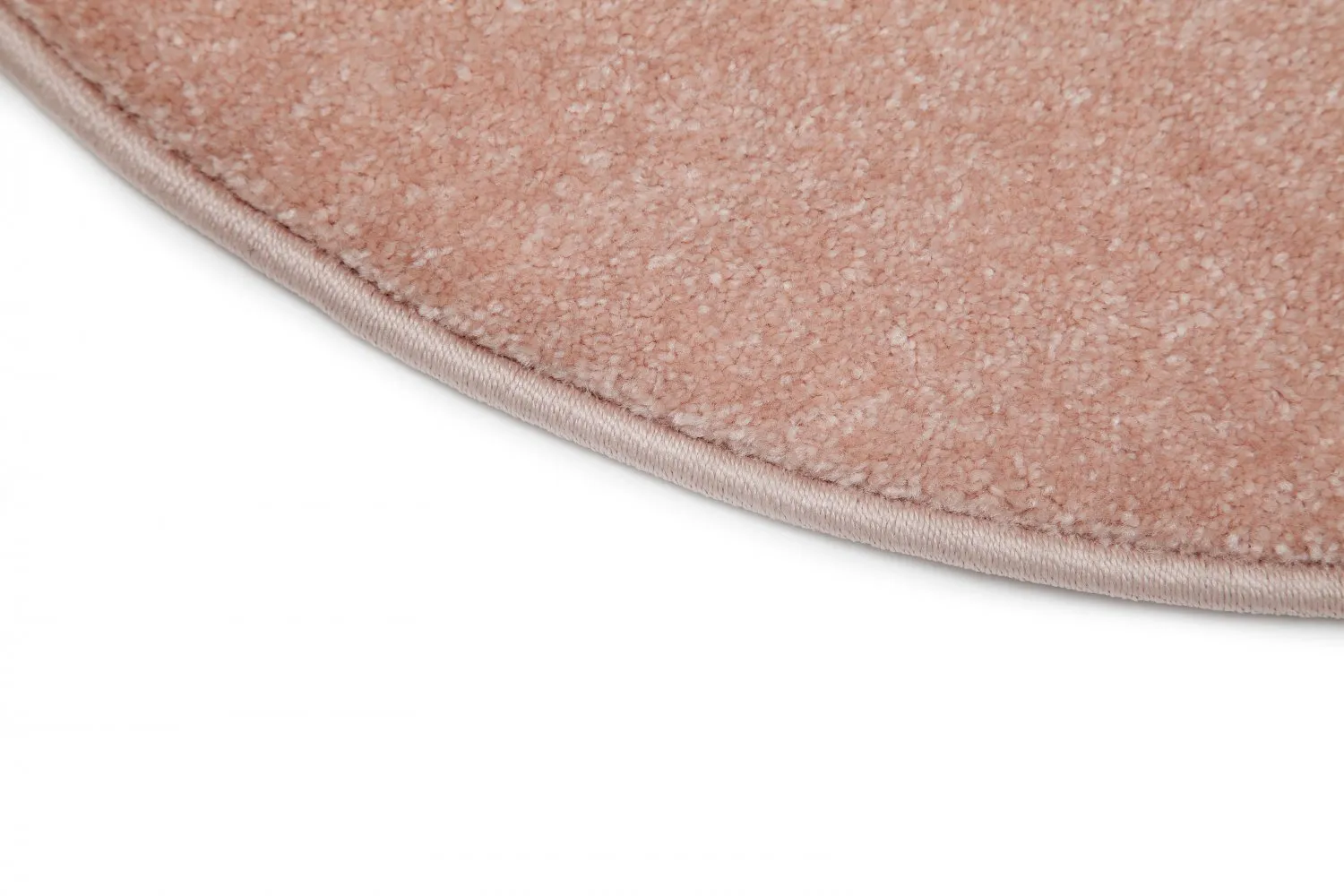 Tapis rond - Aura (rose)