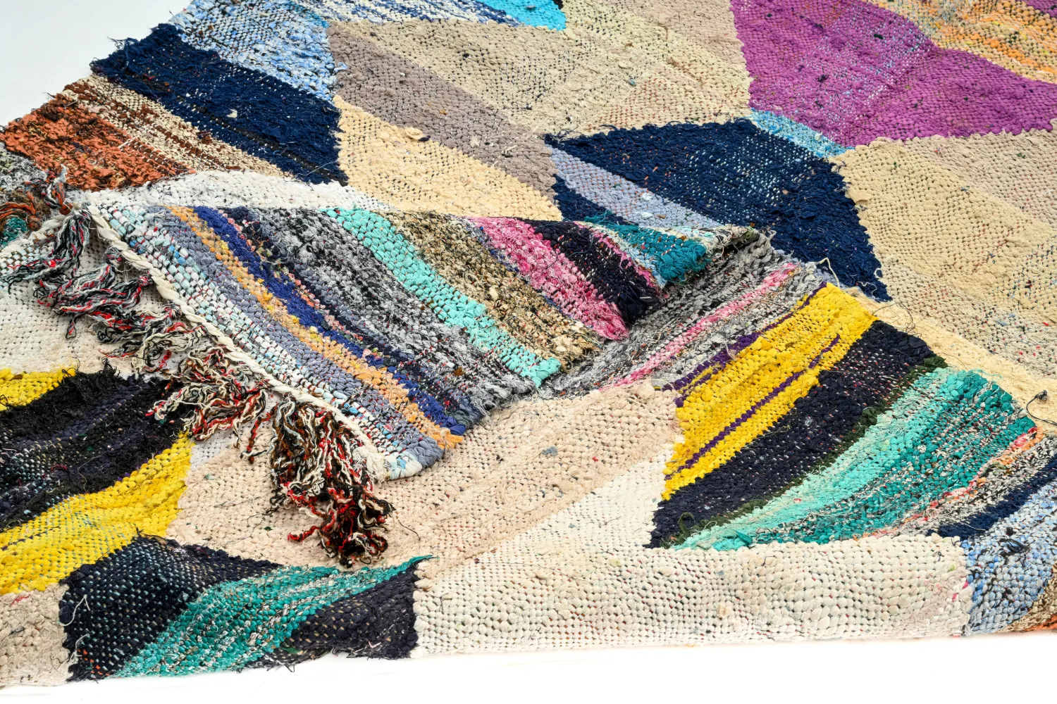 Tapis Marocain Berbère Boucherouite 120 x 200 cm